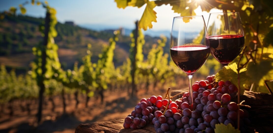 Wine tasting in Chianti, Tuscany, Italy